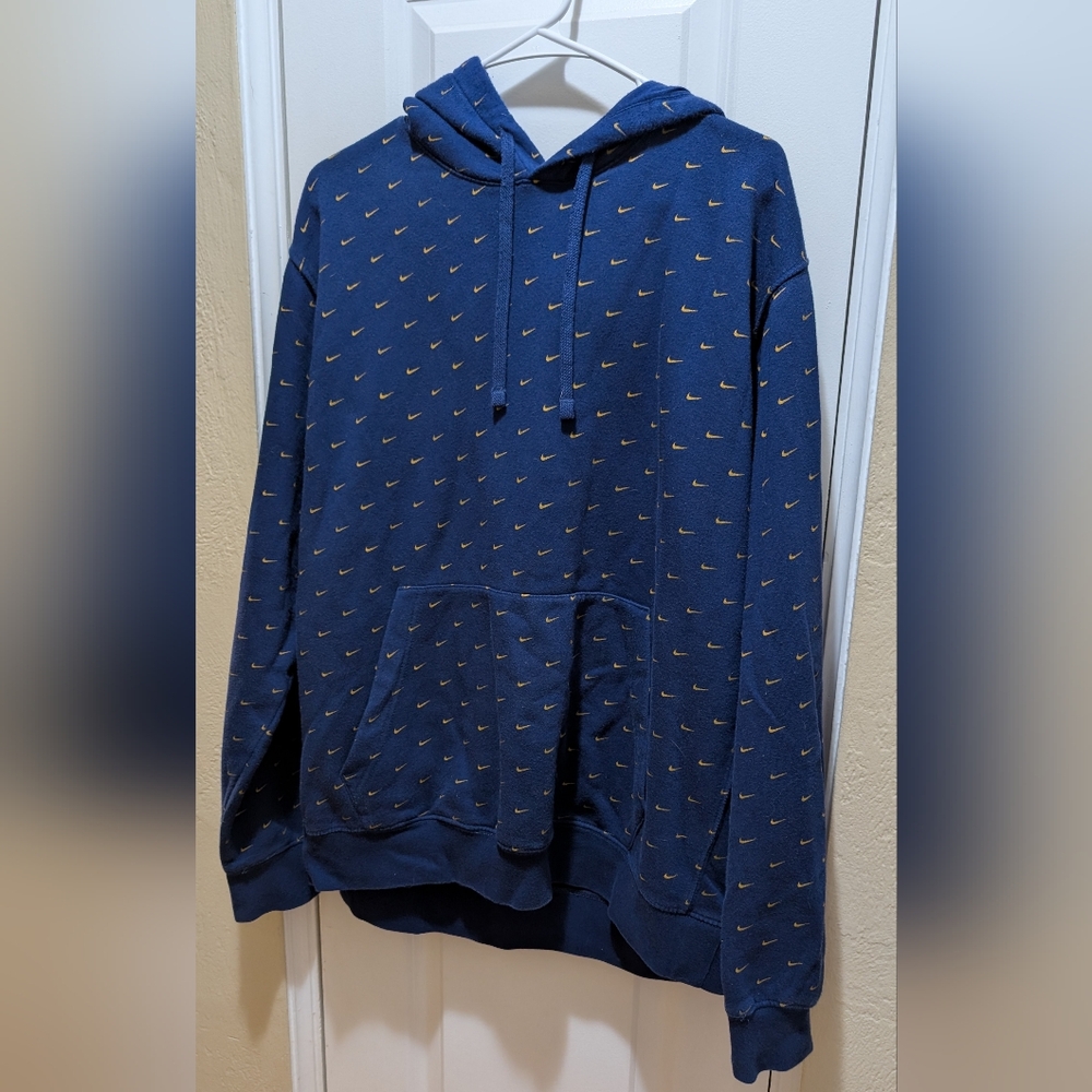 Men's Blue Nike Hoodie